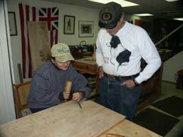 Theresa Tonte Carving With Stan Saperstein - Artisans of the Valley