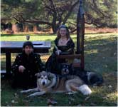 Theresa Tonte & Eric Saperstein - Medeival Photo Shoot by Henry Schweber