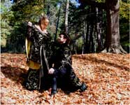 Theresa Tonte & Eric Saperstein - Medeival Photo Shoot by Henry Schweber
