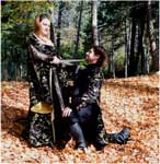 Theresa Tonte & Eric Saperstein - Medeival Photo Shoot by Henry Schweber