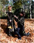 Theresa Tonte & Eric Saperstein - Medeival Photo Shoot by Henry Schweber