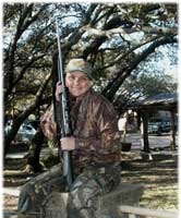 Theresa Tonte - 2006 YO Ranch Hunting Trip Cuddling with Titanium Remmington 308