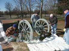 Cannon Restoration (Click for larger picture)