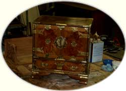 Oriental chest restoration by Artisans of the Valley - After Image