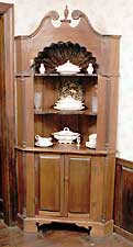 Artisans of the Valley Concise History of American Furniture - Queen Anne Corner Cupboard