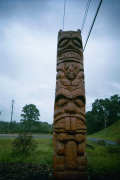 Artisans of the Valley feature Chainsaw Carving by Bob Eigenrauch - Totem Front