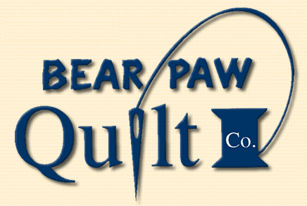 Bear Paw Quilt Company Logo Image