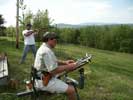 Photo by Eric M. Saperstein of Artisans of the Valley - Taken Belgrade, Maine - Target Shooting