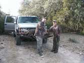 2006 YO Ranch, TX - Big Jim & Theresa Tonte with their Sika Buck
