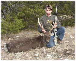 2006 YO Ranch Hunting Trip - Eric with 8pt Sika