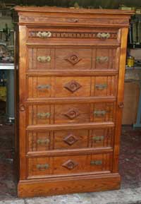 Canadian Oak Dresser After Restoration