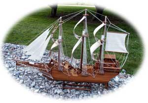 Scale Model Ship - After Restoration