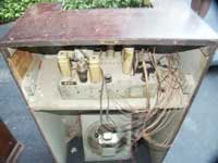 Antique Radio Cabinet Before Restoration - Electronics