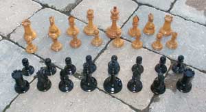 Jaques chess set - After Restoration