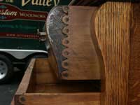 Golden Oak Dresser - After Restoration Drawers Joint