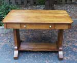 Golden Oak - Quarter Sawn Table After Restoration