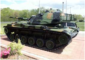 M60A3 Main Battle Tank Restoration Complete AmVets Post #77 - Side View