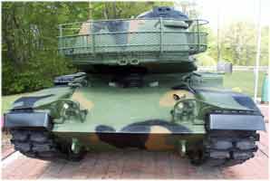 M60A3 Main Battle Tank Restoration Complete AmVets Post #77 - Back View