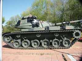 M60A3 Main Battle Tank Prior to Restoration AmVets Post #77 - Side View