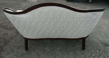 Setea Restoration - Completed - Frame By Artisans of the Valley Upholstery by Browns & Sons of Pennington, NJ