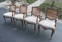 Four Victorian Chairs - Before Restoration