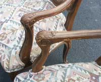 Four Victorian Chairs - Before Restoration Arms