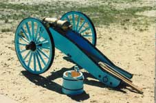 1790 Reproduction Howitzer by Artisans of the Valley - Side Angle