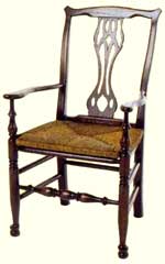 Artisans of the Valley Concise History of American Furniture - Chipandale armchair