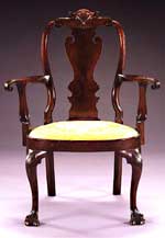 Artisans of the Valley Concise History of American Furniture - Queen Anne Chair