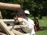 Stan Saperstein as Timothy Murphy - Monmouth Battlefield New Jersey - Artisans of the Valley Educational Services