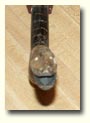 Viking or wood spirit face bellow tip(View larger picture)