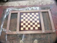 Chessboard Coffee Table In Progress - Surface and Chessboard Layout