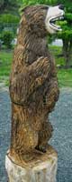 Artisans of the Valley feature Chainsaw Carving by Bob Eigenrauch - Bear