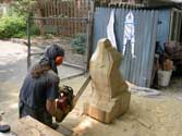 Step 7 Timberwolf Chainsaw Carving - Bob Eigenrauch