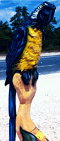 Artisans of the Valley feature Chainsaw Carving by Bob Eigenrauch - Tucan View 1