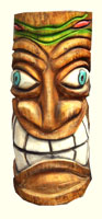 Artisans of the Valley feature Chainsaw Carving by Bob Eigenrauch - 2008 Full Color Tiki Series