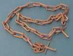 Hand Carved Wooden Chain - Carved from a single strip of wood
