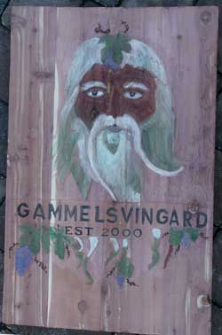 Hand Carved Cedar Wood Spirit Sign - In Progress - Tinted